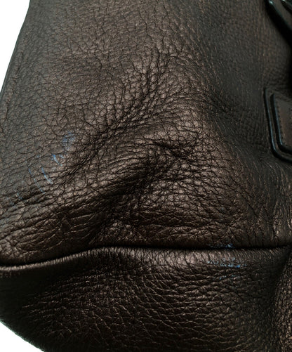 Salvatore Ferragamo Hand Bag Tote Purse Brown Authentic