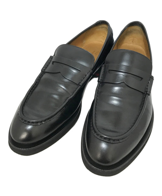 GUCCI Loafers Shoes EU 42.5 US 9.0 Black Authentic