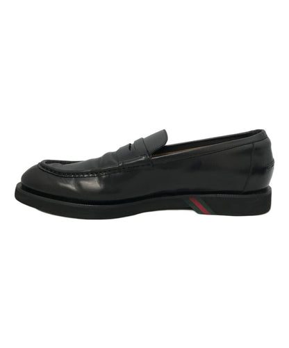 GUCCI Loafers Shoes EU 42.5 US 9.0 Black Authentic