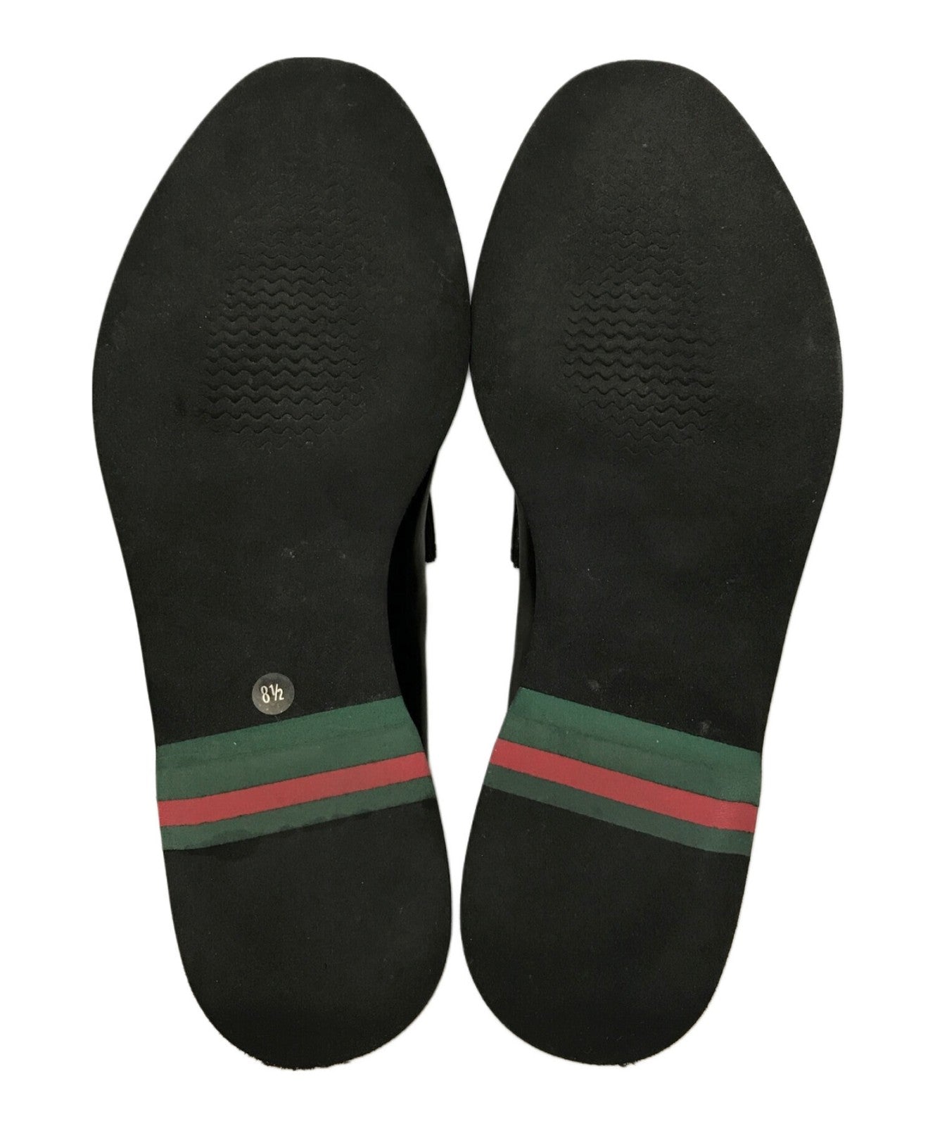 GUCCI Loafers Shoes EU 42.5 US 9.0 Black Authentic