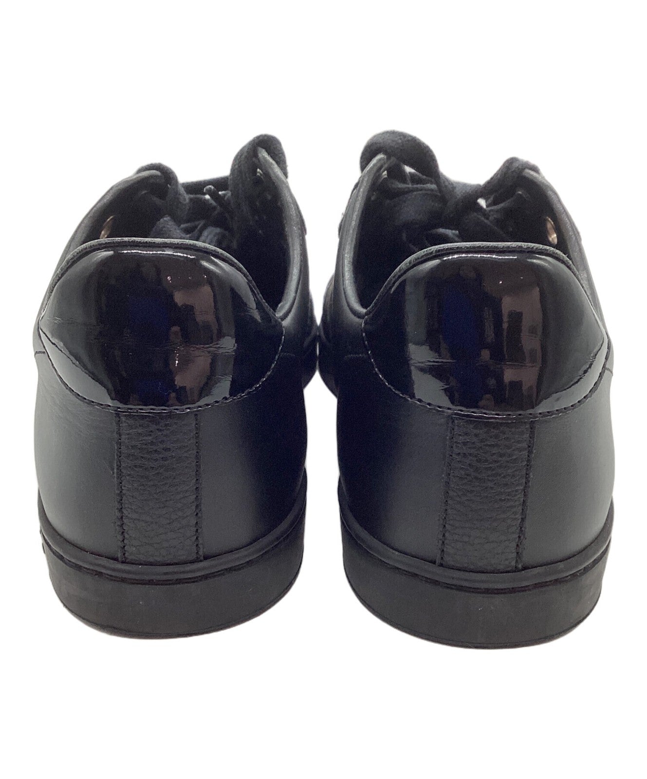 GUCCI Sneakers Shoes Low-Cut EU 42 US 8.5 Black Authentic
