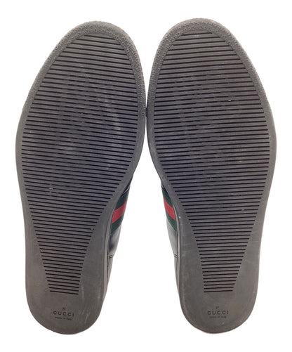 GUCCI Sneakers Shoes Low-Cut EU 42 US 8.5 Black Authentic