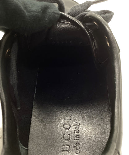 GUCCI Sneakers Shoes Low-Cut EU 42 US 8.5 Black Authentic
