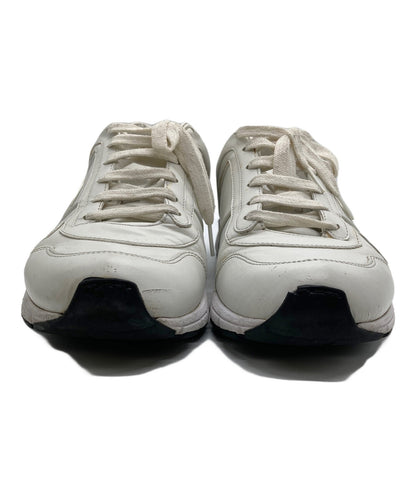 GUCCI Sneakers Shoes Low-Cut Interlocking G EU 42.5 US 9 White Authentic