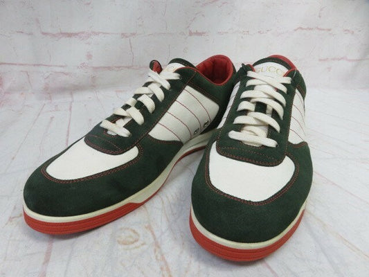 GUCCI Sneakers Shoes Low-Cut EU 41.5 US 8 Multicolor Authentic