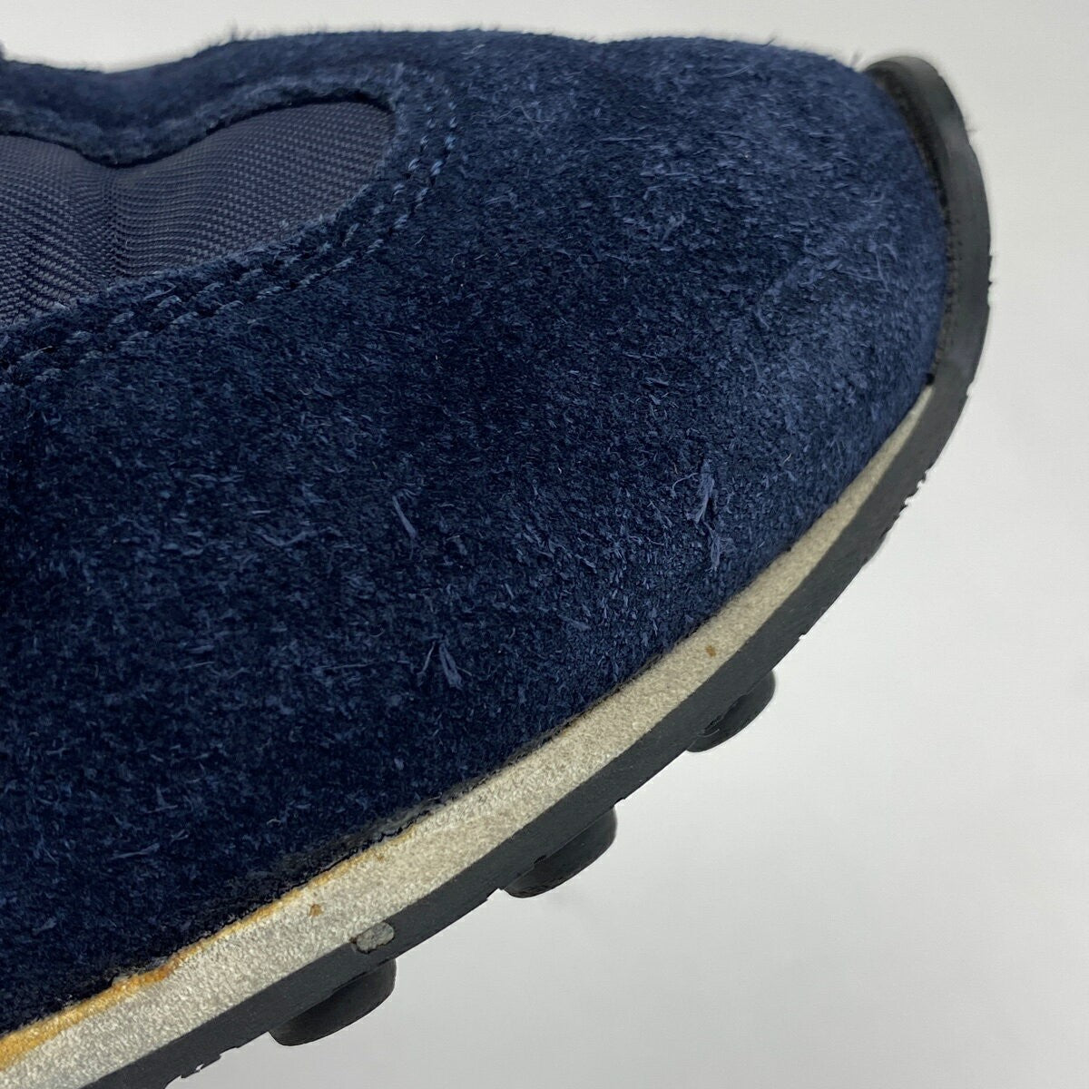 GUCCI Sneakers Shoes Low-Cut Interlocking G EU 42 US 8.5 Navy Authentic