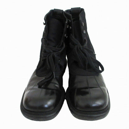 GUCCI Boots Shoes Sherry Line EU 42.5 US 9.0 Black Authentic