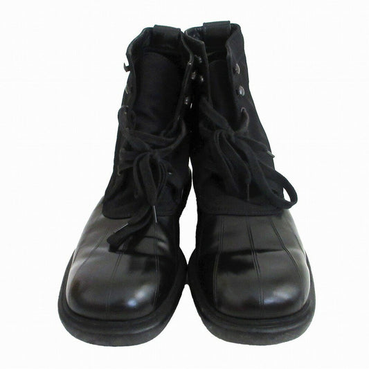 GUCCI Boots Shoes Sherry Line EU 42.5 US 9.0 Black Authentic