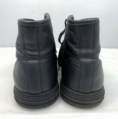 GUCCI Sneakers Shoes High-cut EU 41 US 7.5 Black Authentic