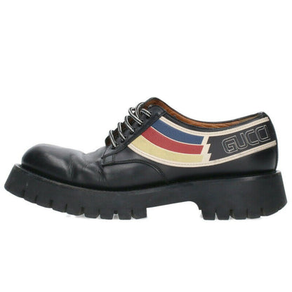 GUCCI Sylvie Webb Dress Shoes EU 42 US 8.5 Black Authentic