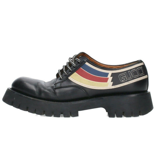 GUCCI Sylvie Webb Dress Shoes EU 42 US 8.5 Black Authentic
