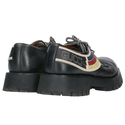 GUCCI Sylvie Webb Dress Shoes EU 42 US 8.5 Black Authentic