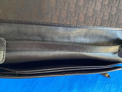 Christian Dior Shoulder Bag Purse 3way Trotter Canvas Leather Brown Authentic