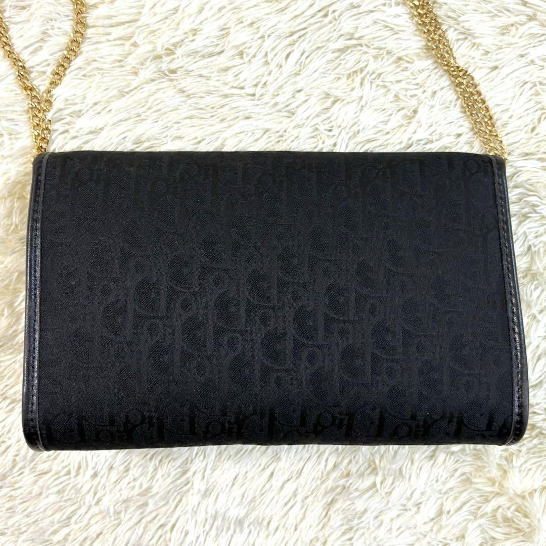 Christian Dior Shoulder Bag Purse 3way Trotter Logo Authentic