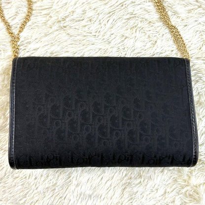 Christian Dior Shoulder Bag Purse 3way Trotter Logo Authentic