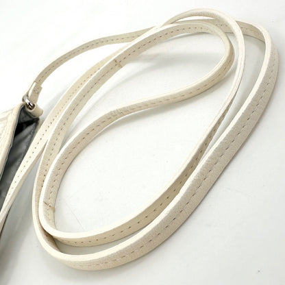 Christian Dior Shoulder Bag Purse Trotter Gray White Authentic