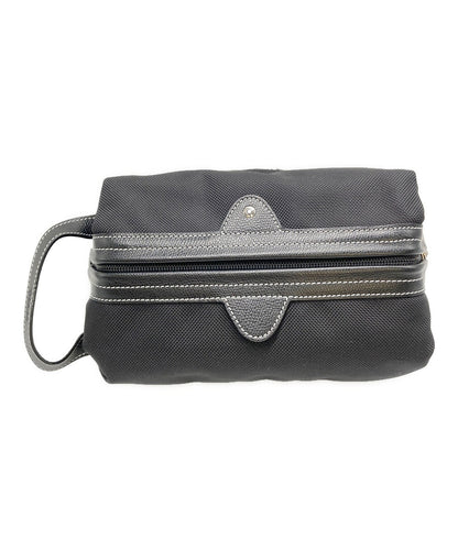 Montblanc Clutch Bag Second Bag Black Authentic