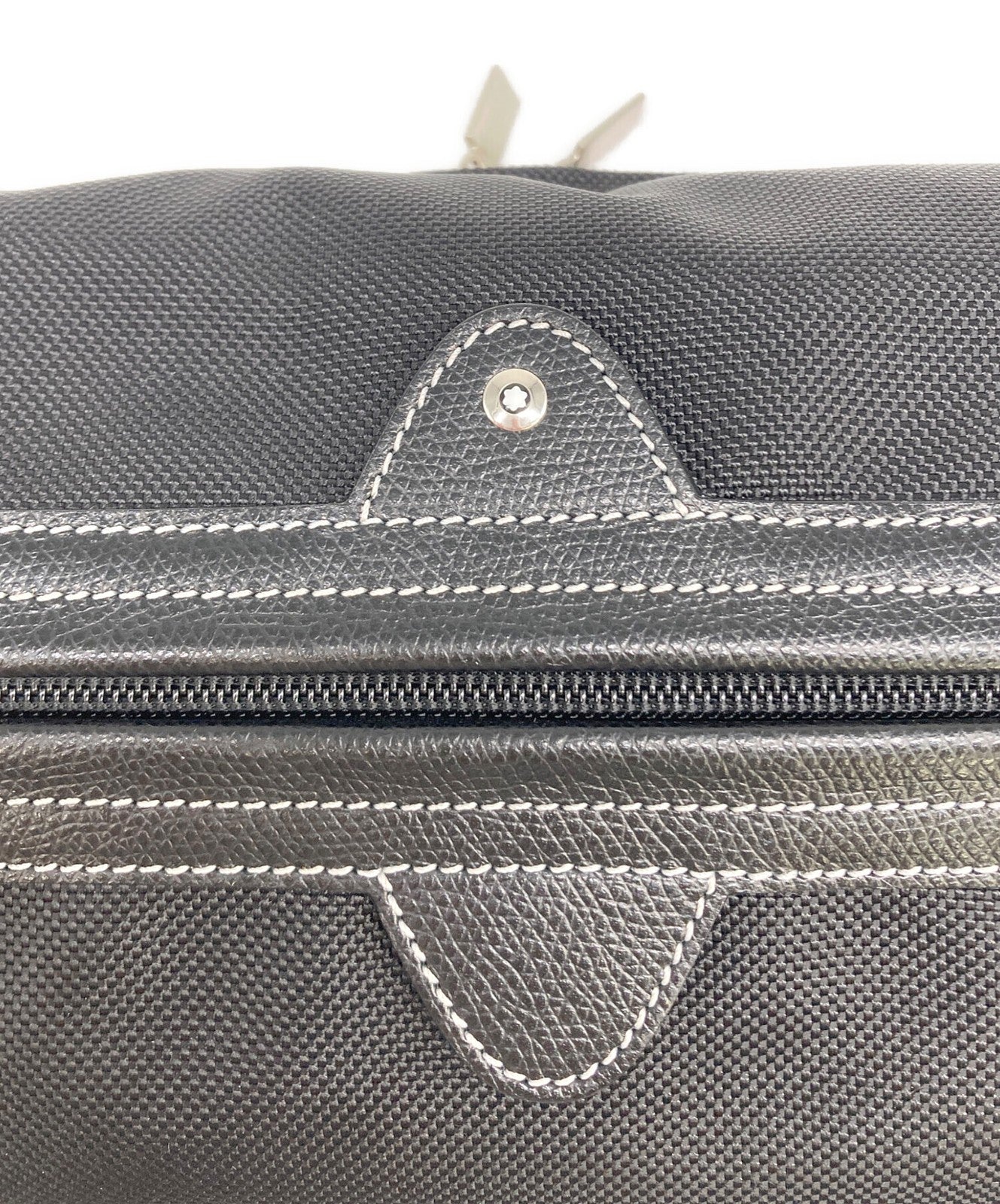 Montblanc Clutch Bag Second Bag Black Authentic