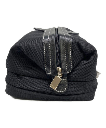 Montblanc Clutch Bag Second Bag Black Authentic