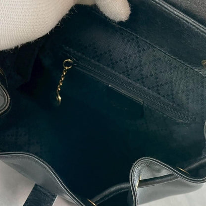 GUCCI Mini Backpack Bamboo Leather Black Authentic