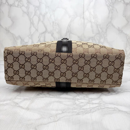 GUCCI Shoulder Bag Purse GG Canvas Authentic
