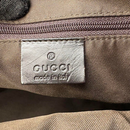 GUCCI Shoulder Bag Purse GG Canvas Authentic
