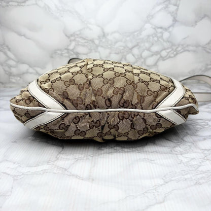 GUCCI Shoulder Bag Purse GG Canvas Authentic