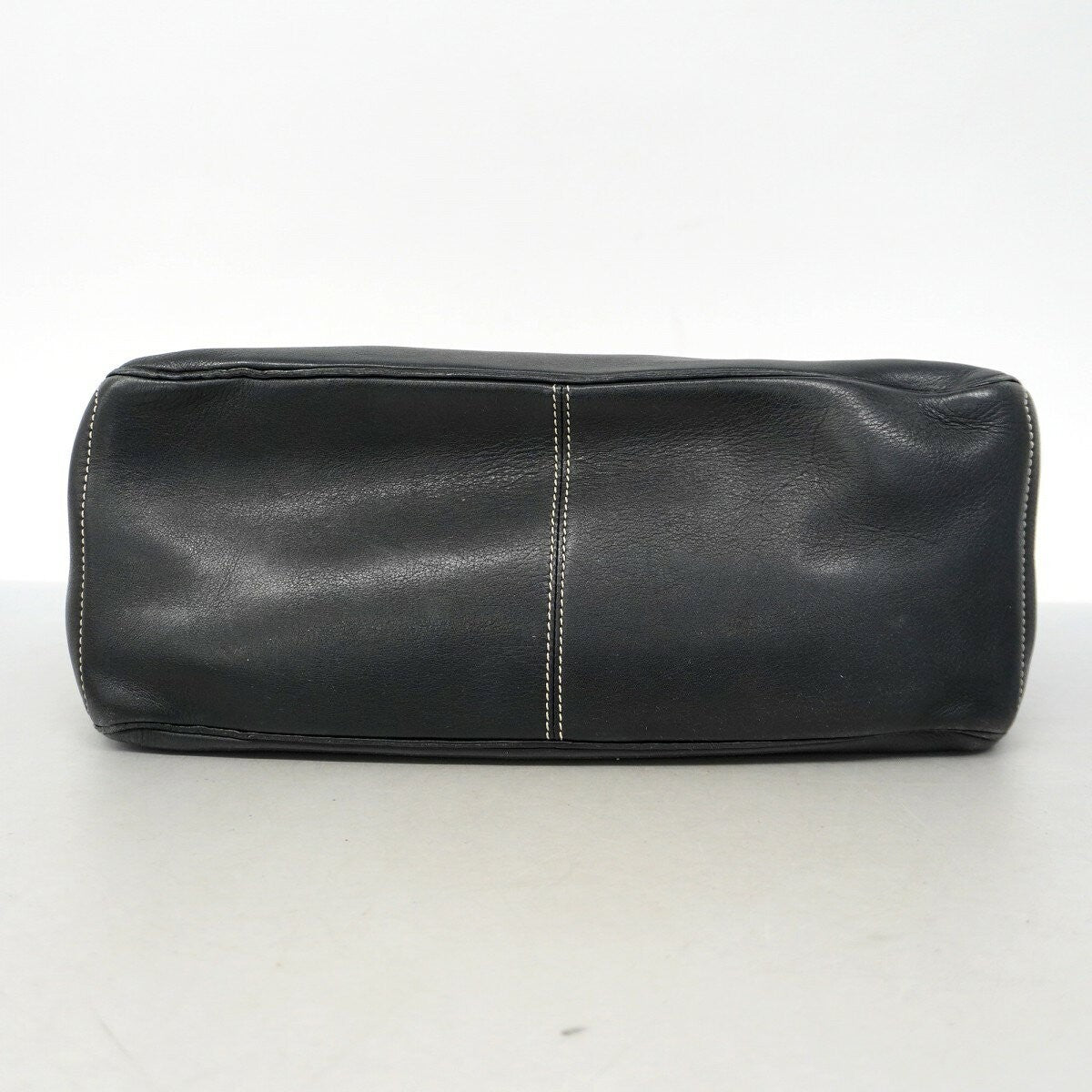 CELINE Hand Bag Tote Purse Boogie Leather Black Authentic