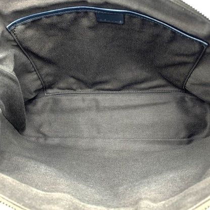 CELINE Hand Shoulder Bag Tote Purse C Macadam Suede Leather Brown Authentic