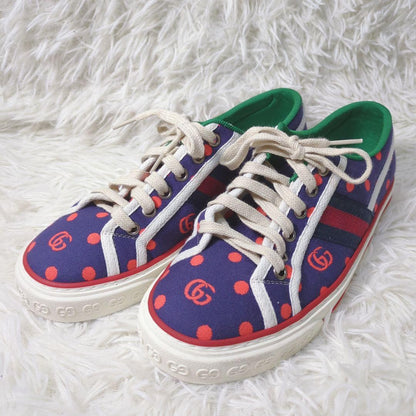 GUCCI Sneakers Shoes Low-Cut Sherry Line EU 37 US 7 Multicolor Authentic