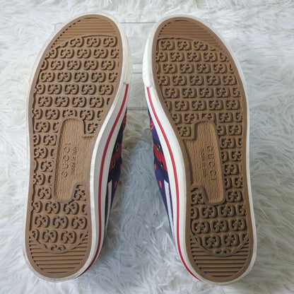 GUCCI Sneakers Shoes Low-Cut Sherry Line EU 37 US 7 Multicolor Authentic