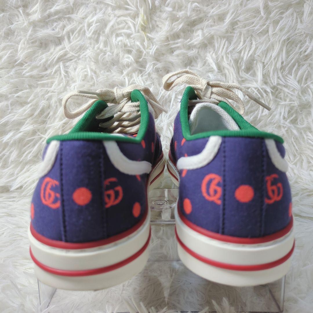 GUCCI Sneakers Shoes Low-Cut Sherry Line EU 37 US 7 Multicolor Authentic