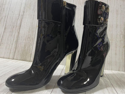 GUCCI Short Boots Shoes EU 37.0 US 7.0 Black Authentic
