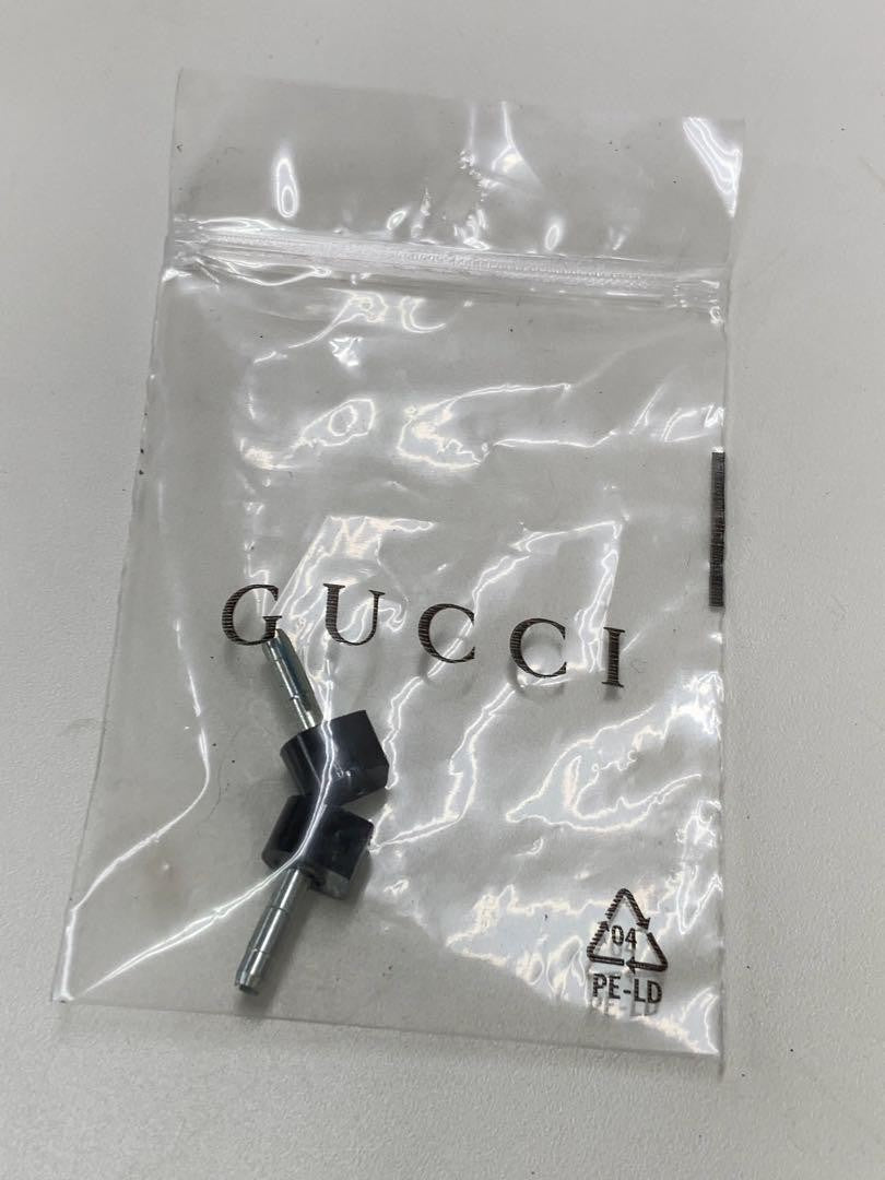 GUCCI Shoes Pumps Heel EU 36 US 6 Leather Black Authentic