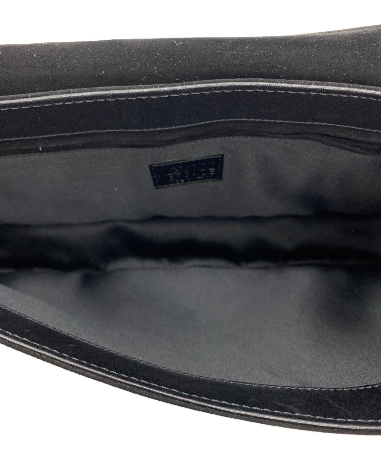 VERSACE Shoulder Bag Purse Black Authentic