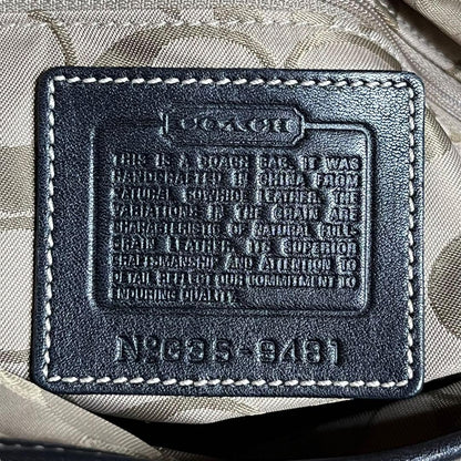 COACH Shoulder Bag Purse 9481 Soho Leather Black Authentic