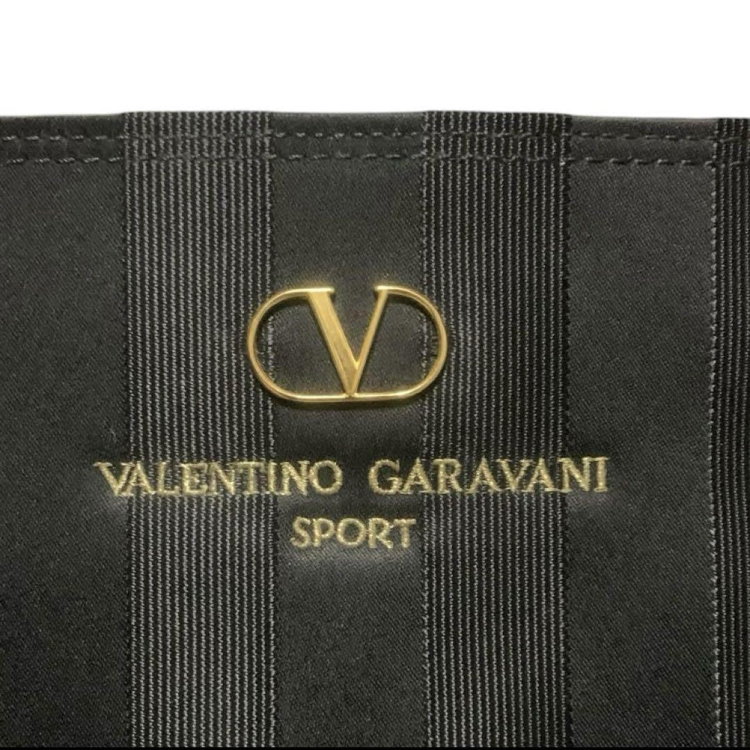 Valentino Garavani SPORT Hand Bag Tote Purse Logo Black Authentic