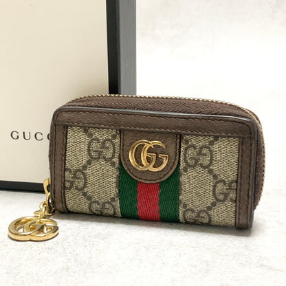 GUCCI Wallet Ophidia GG Supreme Marmont Coin Case Key Pouch Card Holder Compact