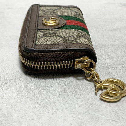 GUCCI Wallet Ophidia GG Supreme Marmont Coin Case Key Pouch Card Holder Compact