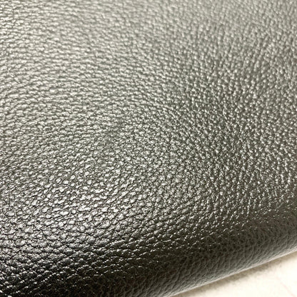 Saint Laurent Bag YSL Cassandra Clutch Purse Hand Leather Black Gold Authentic