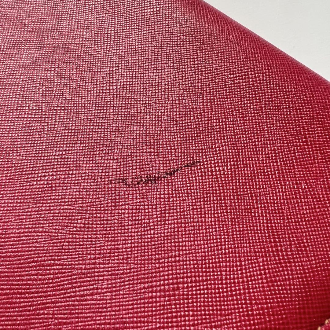 Valentino Garavani Hand Bag Tote Purse Logo Leather Pink Authentic