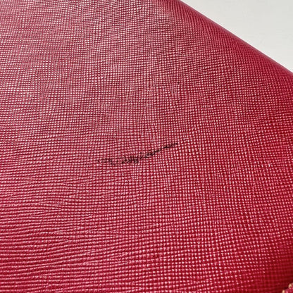 Valentino Garavani Hand Bag Tote Purse Logo Leather Pink Authentic