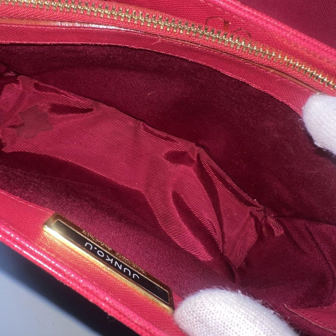 Valentino Garavani Hand Bag Tote Purse Logo Leather Pink Authentic