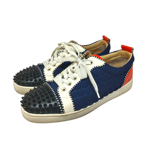 Christian Louboutin Sneakers Shoes Low-Cut Studs EU 41 US 8 Multicolor Authentic