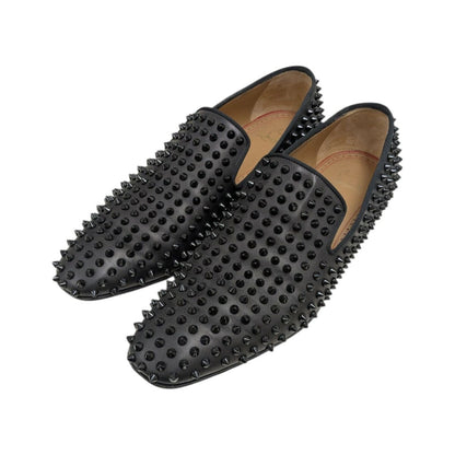 Christian Louboutin Sneakers Shoes Studs EU 42 US 9 Black Authentic
