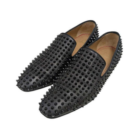 Christian Louboutin Sneakers Shoes Studs EU 42 US 9 Black Authentic