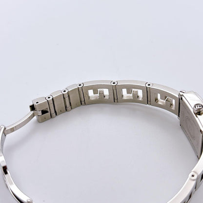 FENDI 60500L Quartz Watch Wristwatch Logo Pink Silver Women's Authentic