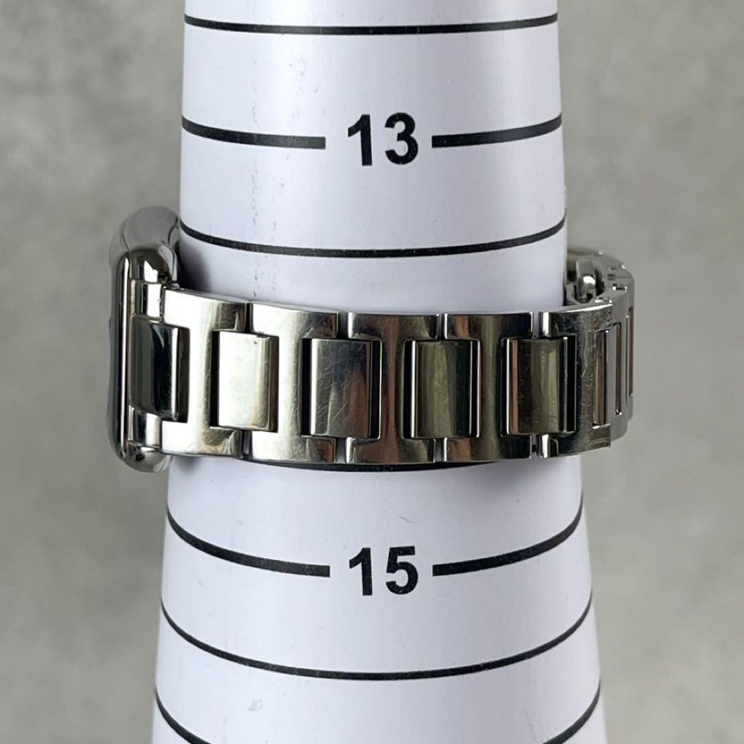 FENDI Run Away Rectangle Quartz Watch Wristwatch Logo Silver Women's Authentic