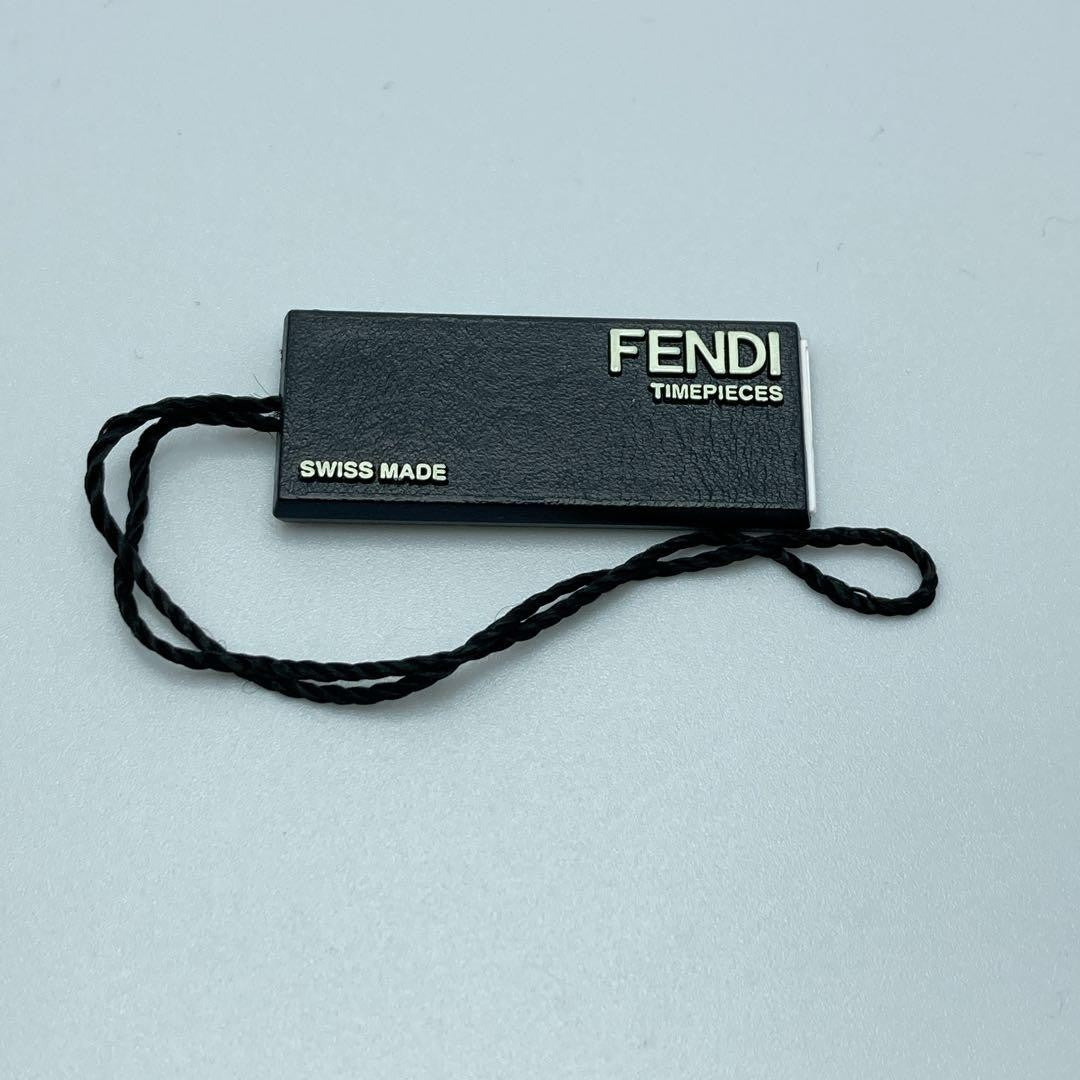 FENDI 60500L QUADORO MINI Quartz Watch Wristwatch Logo Women's Authentic