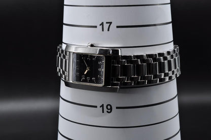 FENDI 7000L Quartz Watch Wristwatch Black Silver Women's Authentic